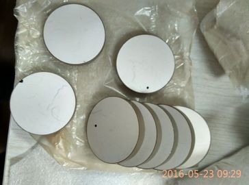 วัสดุ Piezoceramic Piezo Ceramic Plate การรับรอง CE ISO Rosh