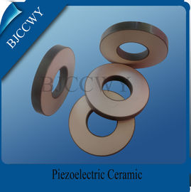Piezo Ceramic Plate 15/8/4 ring Piezoelectric Ceramic pzt 4 สำหรับอุตสาหกรรมทำความสะอาด