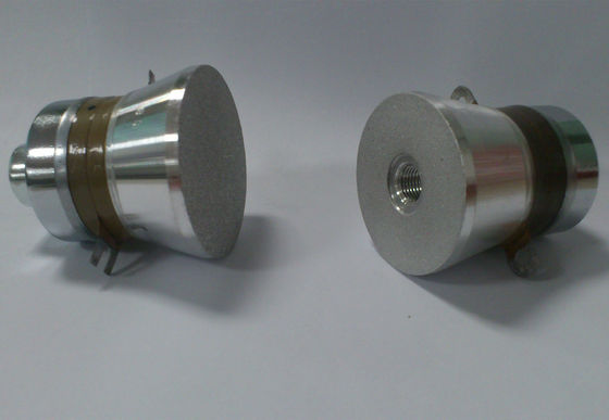 อลูมิเนียม 60w 40k Pzt Ultrasonic Transducer สำหรับทำความสะอาดถัง