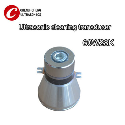 60w 28k Industrial Capacitive Ultrasonic Transducer สำหรับเครื่องทำความสะอาด