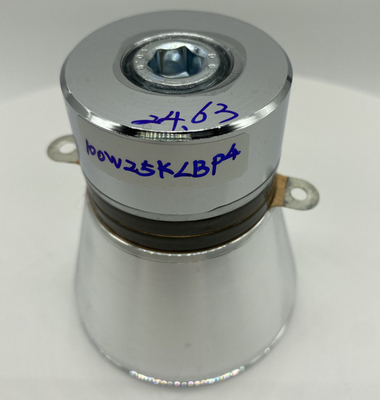 100w Piezo 25 Khz Ultrasonic Transducer สำหรับทำความสะอาด