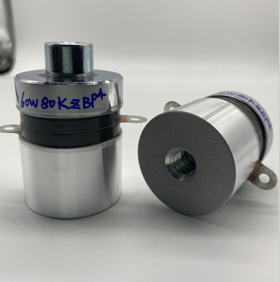 Piezoelectric Ultrasonic Transducer 80k 60w สำหรับถังทำความสะอาดความถี่สูง