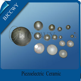 องค์ประกอบเซรามิคเซรามิคทรงกลม D37.5 Piezoceramic Pzt 5 / Pzt 4