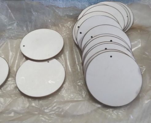 Pzt8 Ultrasonic Piezo Ceramic Plate ทรงกลม