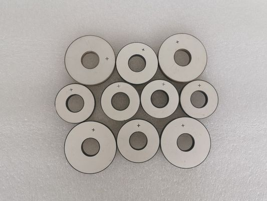 แหวนทรงกลม P4 P5 หรือ P8 340PF Piezoelectric Ceramic Plate